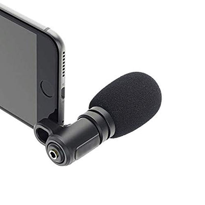 YOUSHARES VideoMicro Microphone Foam windscreen & Deadcat Wind Shield, Foam & Furry Wind Muff for Rode VideoMicro and VideoMic Me Me-L Mic (2 Pack) - color: Fur+Foam
