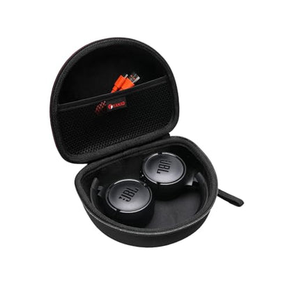 XANAD Hard Case for JBL Junior JR 470NC/460NC/320 Kids Headphones, Black | for iClever BTH12 HS19 BTH20 BTH22 BTH26/Candy Bila/Acer/JBL/MIDOLA/JoySpark/JLab/ADOOPE/Spiderman/EarFun/ Etc Kids Headphone - color: Black