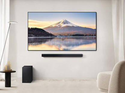 Samsung B-Series Soundbar HW-B550F 2.1 ch DTS Virtual:X Soundbar with Subwoofer (2025 Model) Voice Enhance Mode, Bass Boost, Adaptive Sound - style: HW-B550F