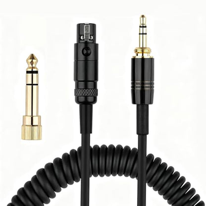 Replacement Audio Cable Compatible With Beyerdynamic DT 770 Pro Headphone