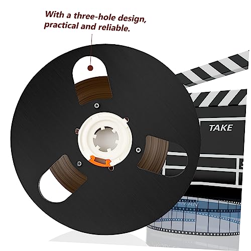 Reel to Reel Tape Recorder Accessory Aluminum Alloy Take up Reel Empty Reel 3 Holes for Enhanced