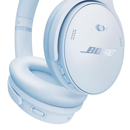 Bose QuietComfort Headphones - Wireless Bluetooth Headphones, Active Over Ear Noise Cancelling and Mic, USB-C Charging, Deep Bass, Up to 24 Hours of Playtime, Ice Blue - Limited Edition Color - color: Ice Blue