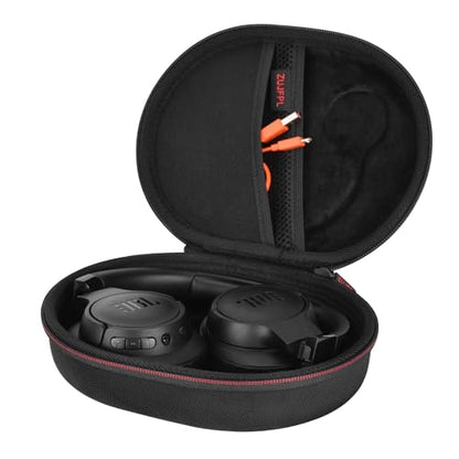 EVA Hard Case for JBL Live 770NC/670NC/660NC/650BT/460NC/400BT/500BT and JBL Tune 770NC/710BT/720BT/700BT/750BT/520BT/510BT/760NC/660NC/500/E45BT Wireless Headphone - Black - color: Black