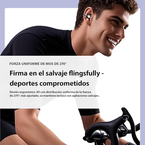 Open-Ear Clip-On Earbuds Bluetooth 6.0 Wireless Headphones Open Ear Buds