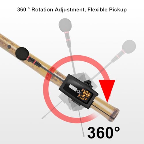 Wireless Flute Microphone System UHF Wind Music Instruments Mic - style: U-740 Flute Microphone