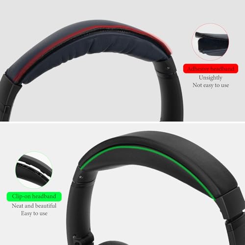 Geekria Headband Pad Compatible with Bose QC 45/ 35IIGaming/ 35II/ 35/ SE Headphones, Replacement Band Repair Part (Black) - color: Black