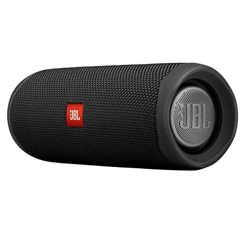 JBL Flip 5 Waterproof Portable Bluetooth Speaker - Black (Renewed) - color: black