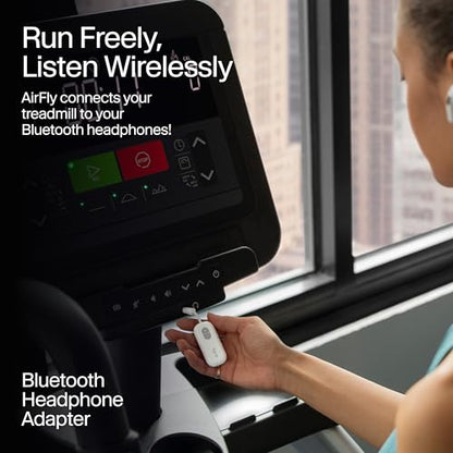 Twelve South AirFly SE, Bluetooth Wireless Audio Transmitter Adapter, Black | Bluetooth Adapter for AirPods/Headphones, 20+ Hr Battery, Works with 3.5mm aux Jacks on Airplanes, TVs, Gym Equipment, Travel - color: Black, style: AirFly SE