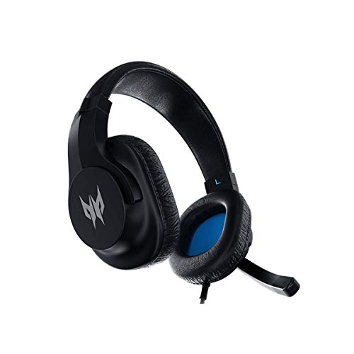 Acer 2.4GHz Wireless Gaming Headsets for PS5, PS4, PC, Switch, Tri-Mode Gaming Headphones with Noise Canceling Mic, Stereo Sound, 40+Hr Battery, 50mm Drivers - Black - style: Galea 310 Headset