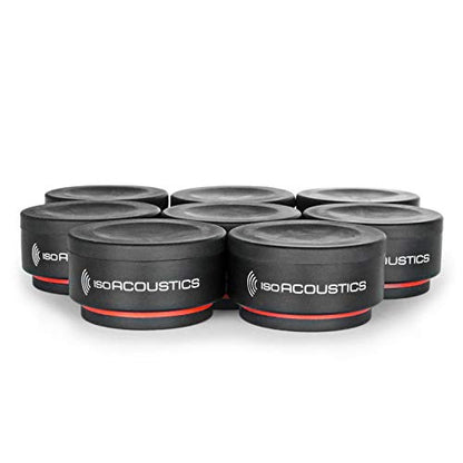 IsoAcoustics Iso-Puck Series Acoustic Isolators (Iso-Puck Mini, 6 lbs max/Unit, 8-Pack) - size: Iso-Puck Mini, 8 Pack