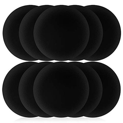Foam Ear Pad Replacement Cushions, Headphone Earphone Headset Disposable Sponge Covers (55mm - 2.2") 5 Pairs - color: Foam, size: 55mm