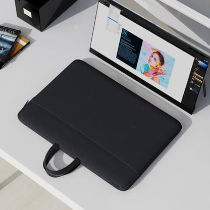 22 inch Portable Monitor Case Carrying Sleeve Compatible with ASUS Zenscreen/Most 22" Portable Monitor, Shockproof-Padded Monitor Bag with Accessory Pocket & Handle - size: 22 Inch