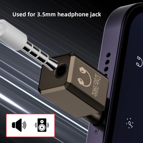 chenyang USB C to 3.5mm Headphone Jack Adapter Support Hi-Res 32bits 384KHz HiFi Sound Quality with DAC Chip - style: HiFi 384kHz/32bit