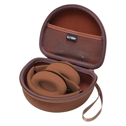 Case for Beats Studio Pro/Solo 4/Studio3/Solo3 Wireless Headphone Brown | Hard Carrying Travel Case for Beats Studio Pro/Solo 4/Studio3/Solo3 Wireless Headphone - color: Brown