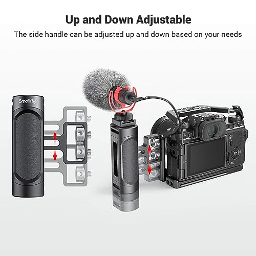 Bundle: SmallRig Mini Side Handle and SmallRig Shotgun Mic for Camera