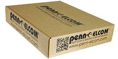 Penn-Elcom R1194/2UK 2-Space (2U) Solid Steel Rack Shelf/Component Station