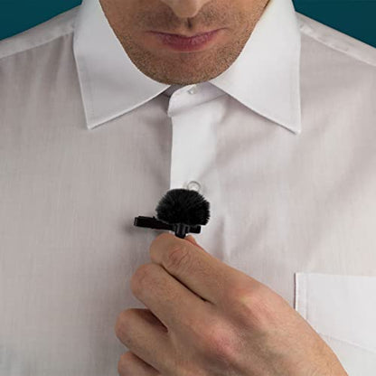 PATIKIL Furry 마이크 윈드스크린 8mm x 62mm 마이크 커버 윈드실드 실내 실외 마이크용 핑크 2팩 - color: 핑크, size: 8mm x 62mm