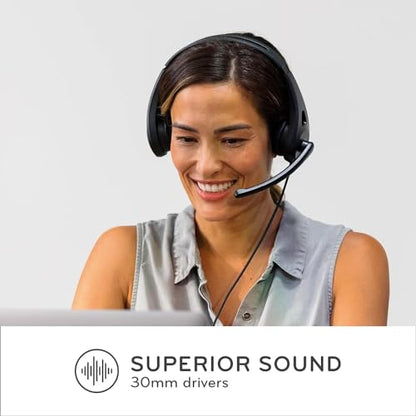 TWT Audio Ergo TW130 Premium On-Ear Headset - USB-C Connection - style: USB-C (TW130)