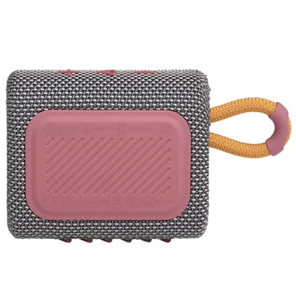 JBL Go 3 Portable Speaker with Bluetooth - Gray (Renewed) - color: Grey