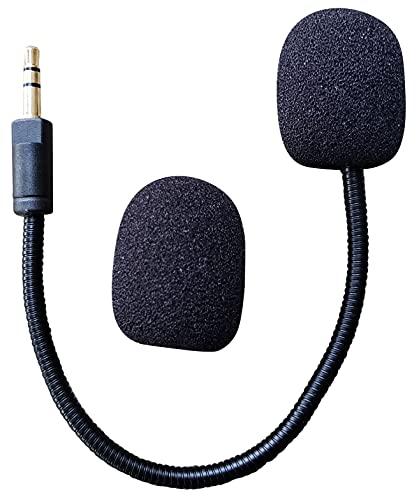 TNE Electra V2 Mic Replacement Detachable Game Microphone Boom for Razer Electra USB V2 PS4 Pro PS5 Xbox One X Computer PC Gaming Headsets 3.5mm Jack Noise Cancelling