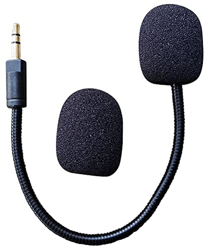 TNE Electra V2 Mic Replacement Detachable Game Microphone Boom for Razer Electra USB V2 PS4 Pro PS5 Xbox One X Computer PC Gaming Headsets 3.5mm Jack Noise Cancelling