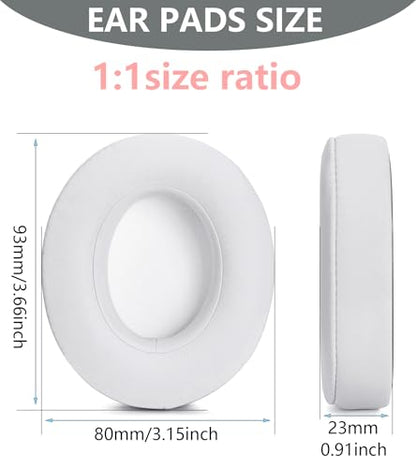 Replacement Ear Pads Compatible with Beats Studio 3 Wireless White - color: White