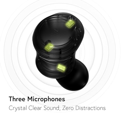 Phiaton Bonobuds Plus Digital Hybrid Active Noise Cancelling True Wireless Earbuds with Qualcomm Snapdragon Sound (Space Black) - color: Space Black