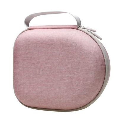 Case for Audio-Technica ATH-M20x/Raycon/JBL/Sony/Anker Headphone Pink | Carrying Travel Headphone Case Hard Shell for Over Ear Headphone - color: Pink+Black