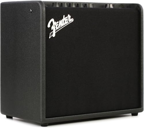 Fender Mustang LT25 Guitar Amplifier, 25-Watt Combo Amp with 8" Speaker | 25 Watt Digital Modeling Combo Amp with 8 Speaker, 30 Presets, Color Display, USB and Headphone Output