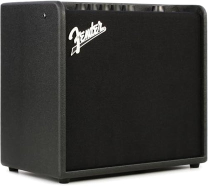 Fender Mustang LT25 Guitar Amplifier, 25-Watt Combo Amp with 8" Speaker | 25 Watt Digital Modeling Combo Amp with 8 Speaker, 30 Presets, Color Display, USB and Headphone Output