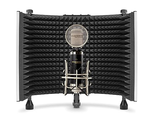 Marantz Professional Sound Shield | Professional Vocal Reflection Filter Featuring Studio-Grade EVA Acoustic Foam - style: Soundshield