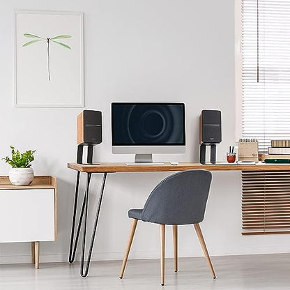 Desktop Stand Studio Metal Holder Bookshelf Elevates Your AudioExperience Small and Aluminum Desktop for Desk