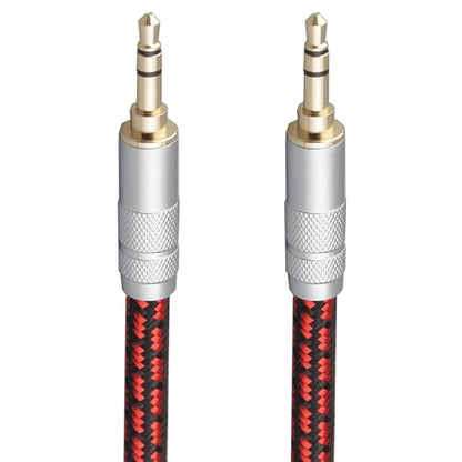 Audiophile High Purity Copper Aux Audio Cable 3.5mm Male to 3.5mm Male Audio Auxiliary Cord Gold-Plated Stereo HiFi Adapter Cable (Straight to Straight, 6.5ft/2m) - size: 6.5 ft, style: Straight to Straight
