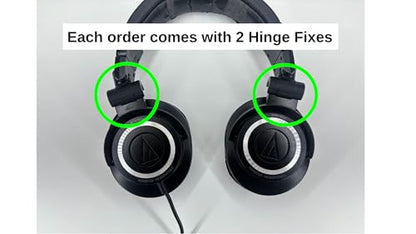2X Audio Technica ATH-M50 / ATH-M50x / M50x / M50 Hinge Repair Fix Kit, Headphone Accessories, Repair Parts