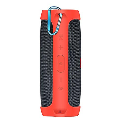 Silicone Case Skin Protective Sleeve Cover Shell for JBL Charge Essential Bluetooth Speaker - color: red