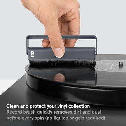 Boundless Audio Vinyl Record Cleaning Kit - 2-in-1 Brush & Stylus Cleaner - size: 2 pc