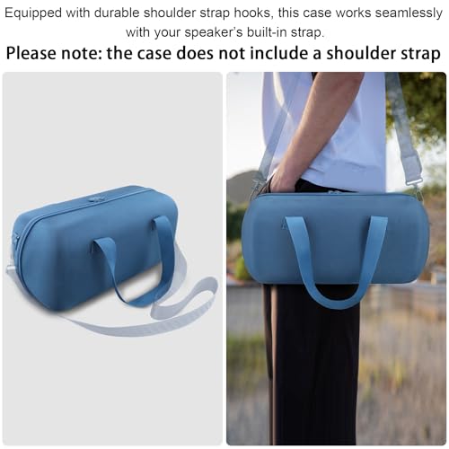 co2CREA for JBL Xtreme 5 Speaker Hard Travel Storage Case, Blue - color: Blue Case
