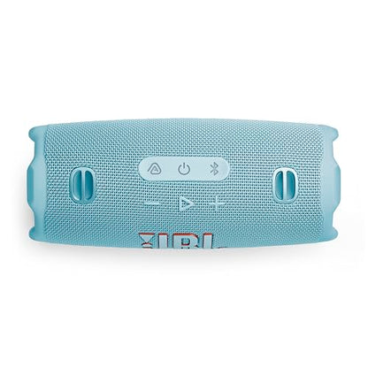 JBL Charge 6 Portable Bluetooth Speaker, Waterproof, Drop-Proof - Teal | Long Battery Life Up To 28 Hours, Quick Charging, Built-In Powerbank, Weatherproof For Outdoor, Poolside, And Shower Use - color: Teal