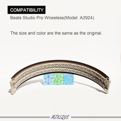 Studio Pro Headband - Replacement Parts for Beats Studio Pro 2023 (A2924) Headphones(Deep Brown) - color: Deep Brown