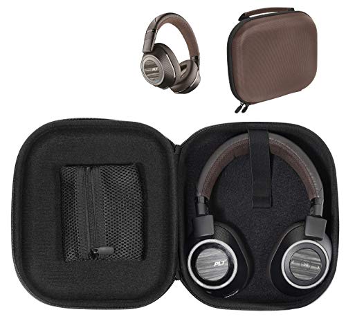Case for ATH-M50X, ATH-M50, ATH-MSR7GM, MSR7NC, MSR7BK, ANC7/9/29, ESW9, ESW10, ES88, WS77, Live 2; Plantronics BackBeat PRO 2; Sony MDRXB950, XB650, XB770, XB920, XB900, 10RBT - color: Tan
