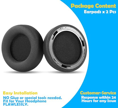 Virtuoso Pro Replacement Earpads - Premium Fabric & Memory Foam Cushions Compatible with Corsair Virtuoso Pro Headphone,Sweat-Resistant Breathable Design & Long Gaming Sessions