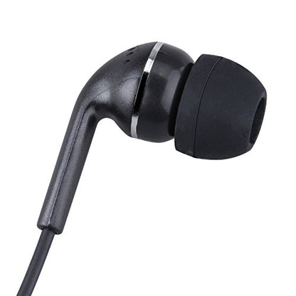 2Pack Walkie Talkie Earpiece 1-Pin 2.5mm Compatible with Motorola Talkabout | in-Ear Two-Way Radio Headset with Mic, Two Way Radio Earpiece with PTT