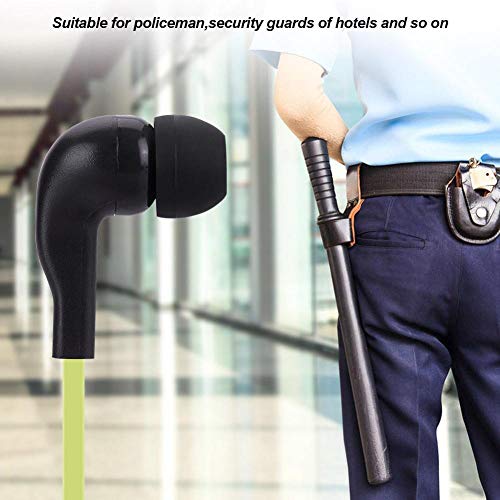 Cuifati Walkie Talkie Earpiece with Mic, 2Pin 2.5mm&3.5mm Single Wire Headphone Universal Walkie Talkie Headset Suitable for K Head 2pin walkie Talkie Radio, Two Way Radio Earpiece with PTT