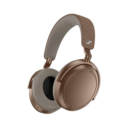 Sennheiser Momentum 4 Wireless Headphones, ANC, 60 Hr Battery, Brown | Sennheiser Signature Sound, Adaptive Noise Cancellation Plus Transparency Mode, Up to 60-Hour Battery with Fast Charge - color: Brown