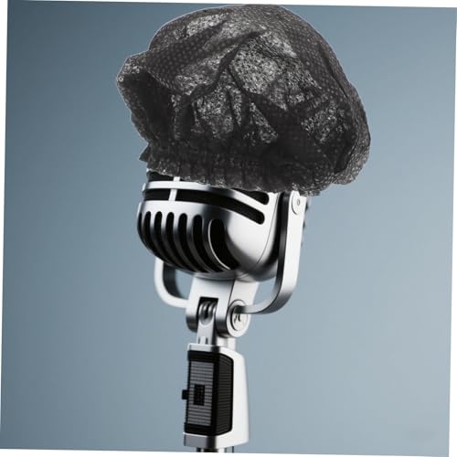 TOYANDONA 200pcs Mic Windscreen Protectors Disposable Covers Microphone Case Soundproofing for Studio Use Easy Replacement