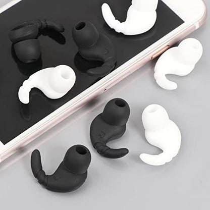 Side Stabilizers Wing Eartips Silicone Earbuds Earplugs Gel Earhooks for Earphones in Ear Headphone 3.8-5.5mm