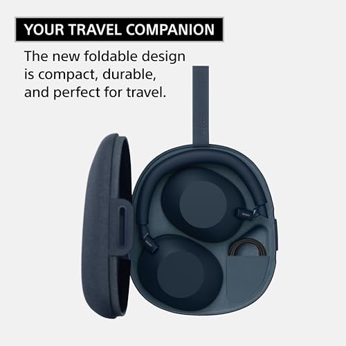 Sony WH-1000XM6 The Best Noise Cancelling Wireless Headphones, Black | HD NC Processor QN3, 12 Microphones, Adaptive NC Optimizer, Mastered by Engineers, Studio-Quality, Up to 30 Hrs of Battery - color: BLACK