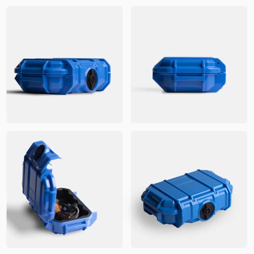 Evergreen | in Ear Monitor Protective Cases for IEM - Compatible with KZ ZS10 Pro, ZST, ZEX, AS10, AS16, ZSN Pro X, YINYOO, TANGZU, Moondrop, Shure SE215, Airpods (52 Blue) - color: 52 Blue