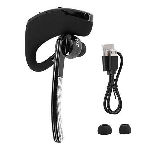 ciciglow Single-Ear Bluetooth Headset,V8 Business Bluetooth Headset,Smart Noise-Cancelling Hands- Stereo Headset,with Voice-Activated Microphone,Suitable for Work Driving,Etc.