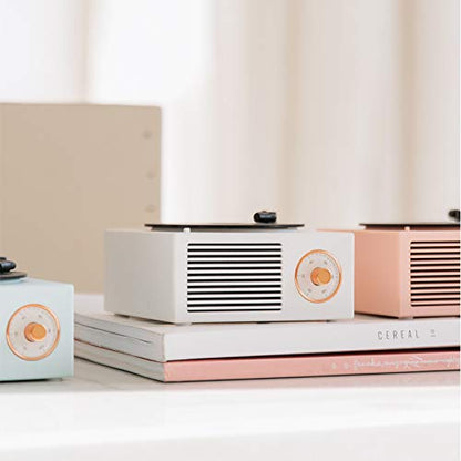 Old Fashioned Classic Style Bluetooth Speaker Green Vinly Record Player Style Cute Look Creative Gift for Girls Bass Enhancement Loud Volume Speaker by KintiSun